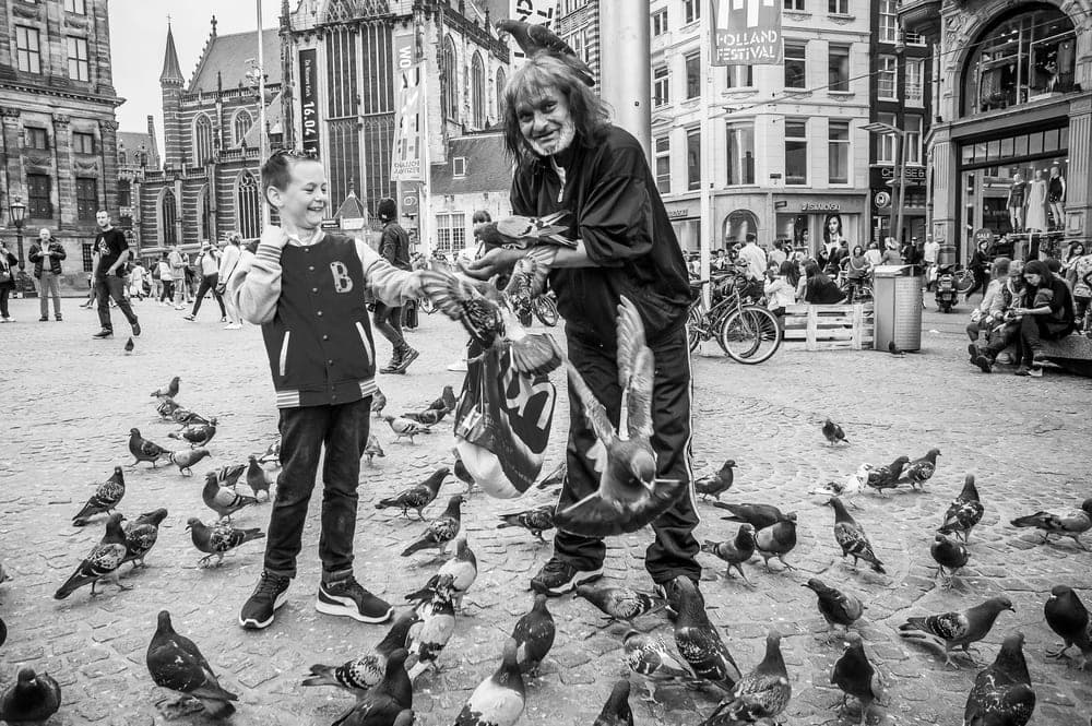 Marco Bollaart · Amsterdam 2016 · Eye contact, frame 1 of 3