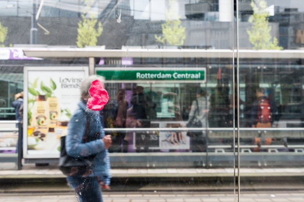 Patrick Dreuning · Rotterdam 2017 · "Niet lullen maar poetsen" · Make it happen, frame 1 of 3