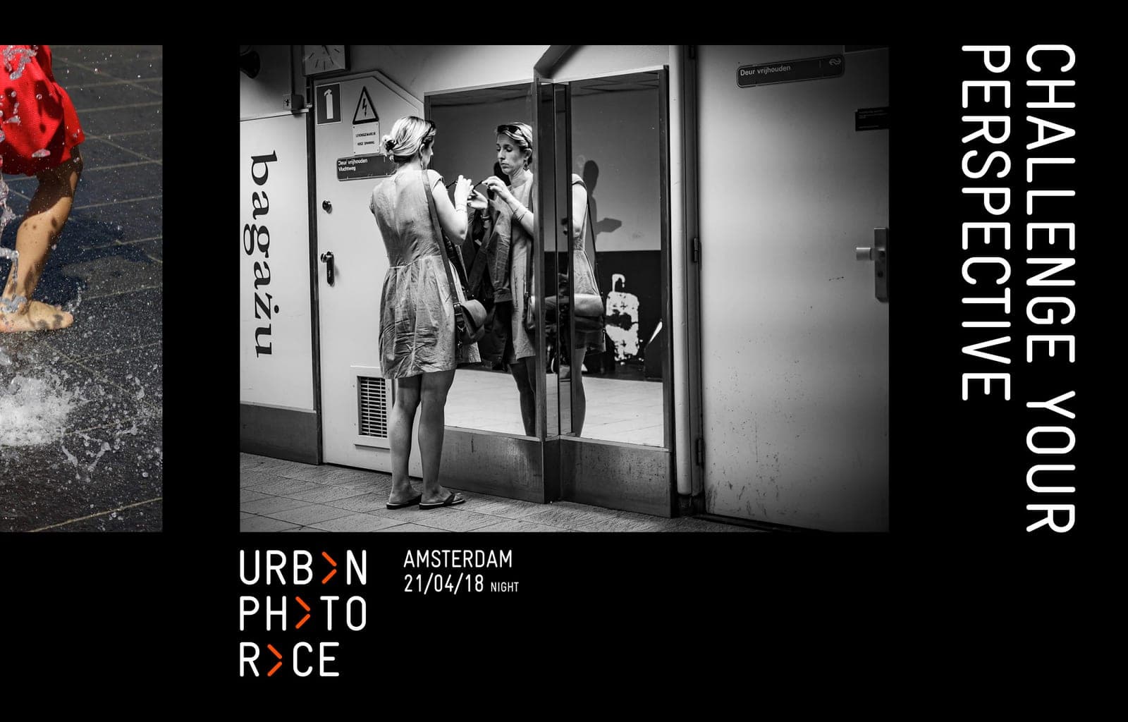 Urban Photo Race visual identity by Studio Paul Bergman